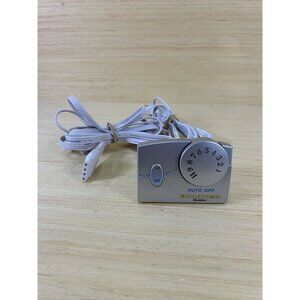 Biddeford Electric Blanket Cord Controller Silver Model TC11BA
